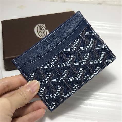 goyard cardholdee|goyard card holder inside.